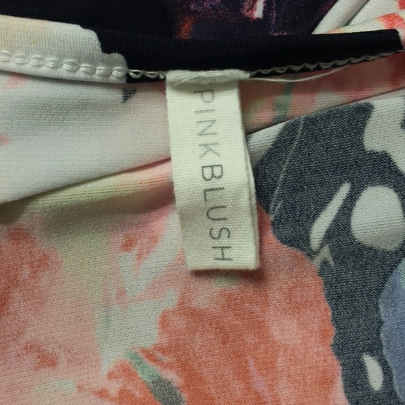 Long Sleeve Floor Length Floral Dress Size L - Picture 4 of 4